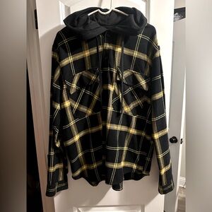 Original Use Yellow Plaid Flannel (XL)
